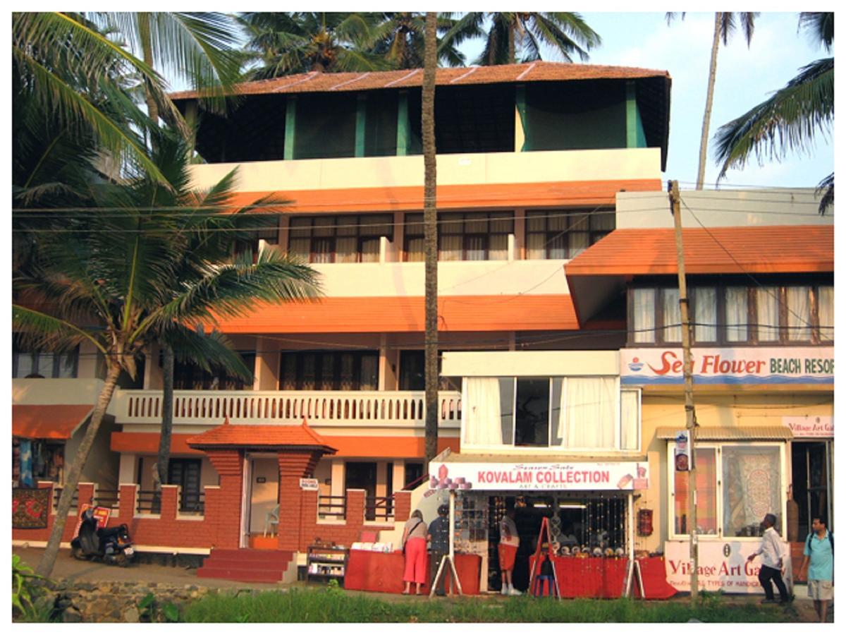 Seaflower Beach Resort Kovalam Exterior photo